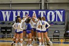 Wheaton Women's Volleyball  Wheaton Women's Volleyball vs Smith College. - Photo by Keith Nordstrom : Wheaton, Volleyball, Smith